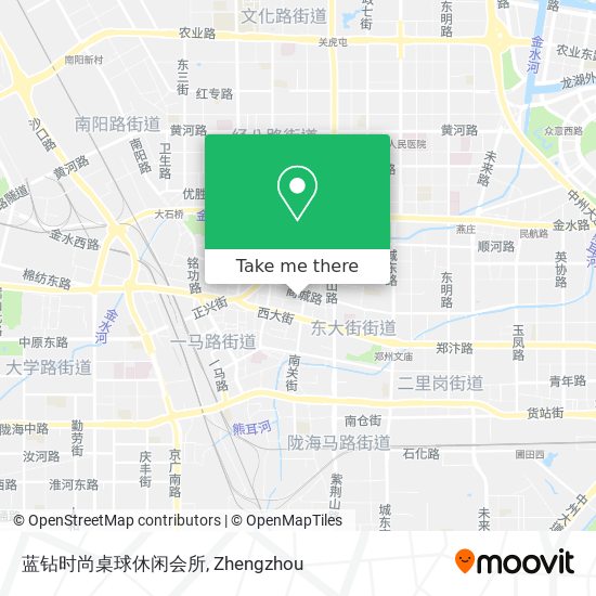 蓝钻时尚桌球休闲会所 map