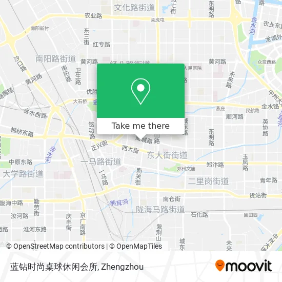 蓝钻时尚桌球休闲会所 map