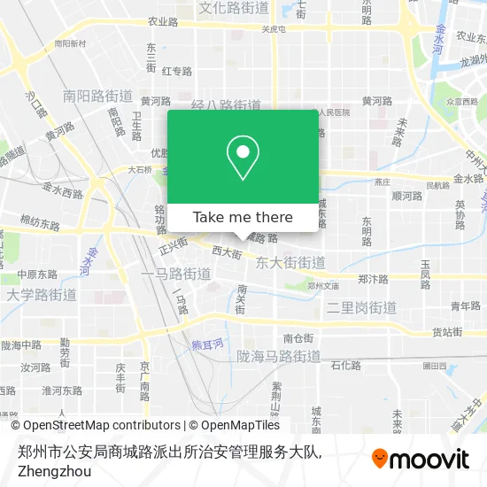郑州市公安局商城路派出所治安管理服务大队 map