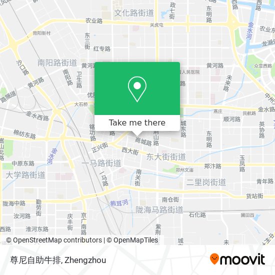 尊尼自助牛排 map