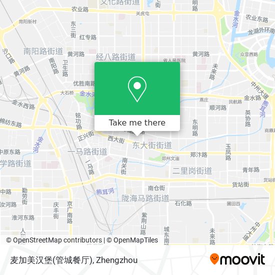 麦加美汉堡(管城餐厅) map
