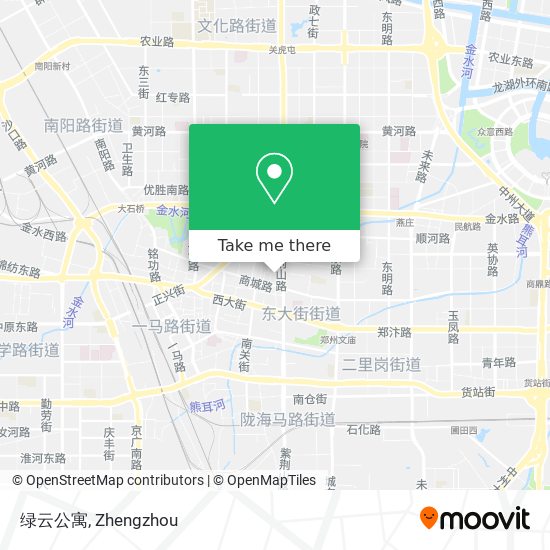 绿云公寓 map