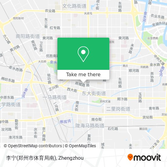 李宁(郑州市体育局南) map