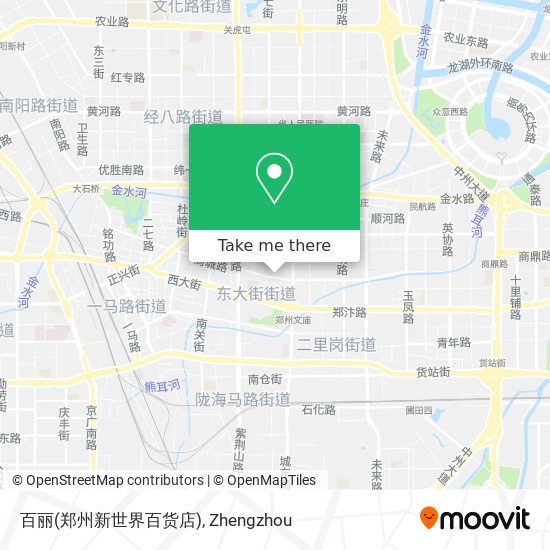 百丽(郑州新世界百货店) map