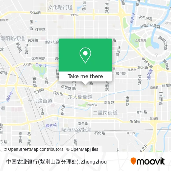 中国农业银行(紫荆山路分理处) map