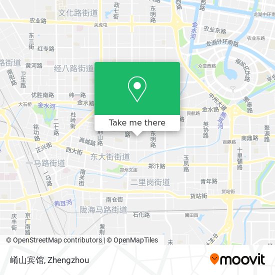 崤山宾馆 map