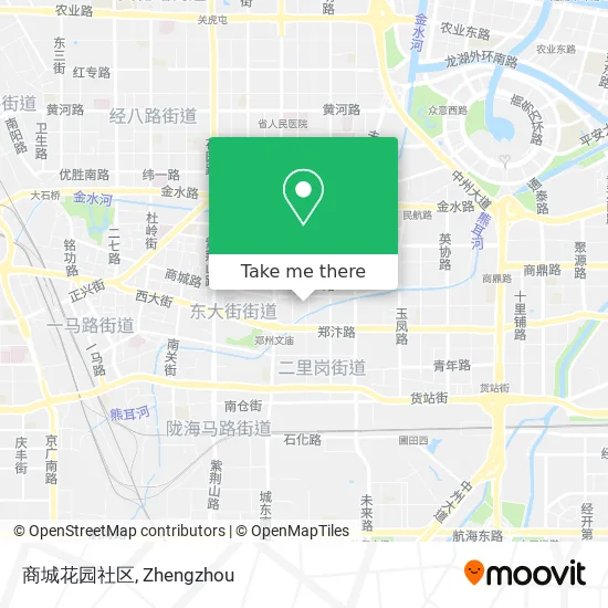 商城花园社区 map