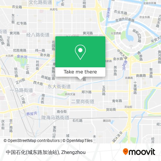 中国石化(城东路加油站) map