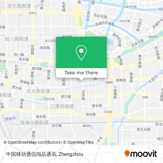 中国移动通信闯晶通讯 map