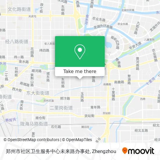 郑州市社区卫生服务中心未来路办事处 map