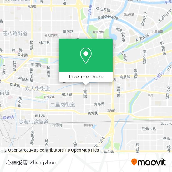 心德饭店 map