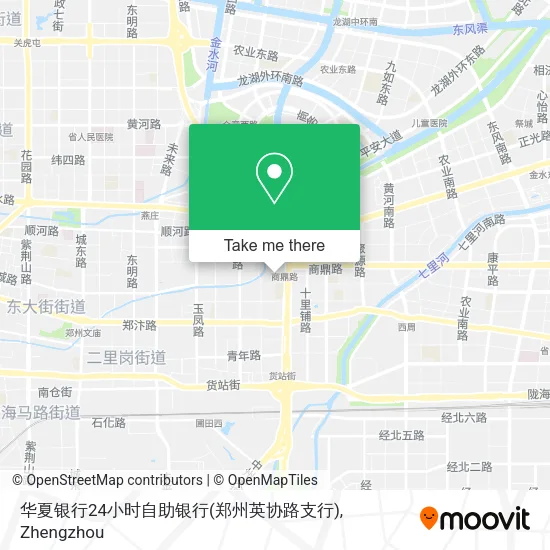 华夏银行24小时自助银行(郑州英协路支行) map