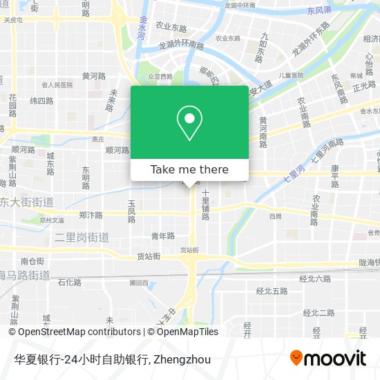 华夏银行-24小时自助银行 map