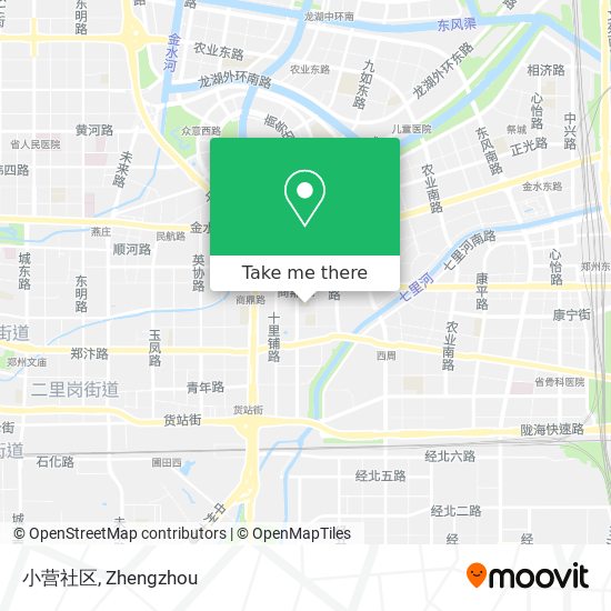 小营社区 map