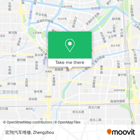 宏翔汽车维修 map