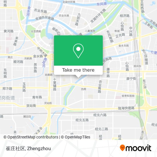 崔庄社区 map