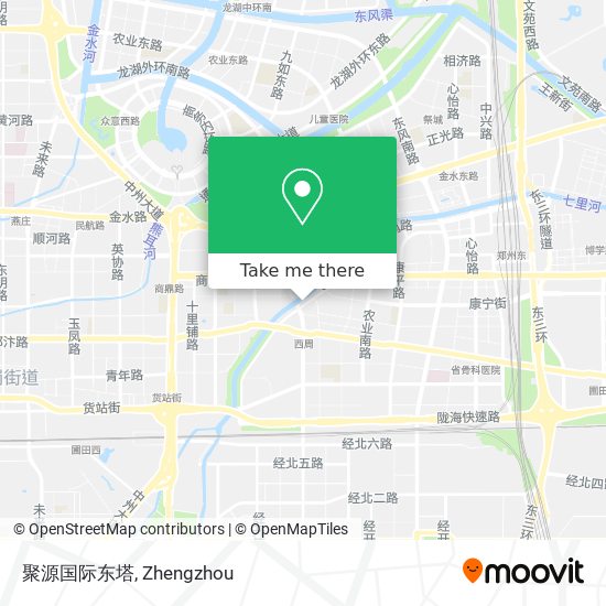 聚源国际东塔 map