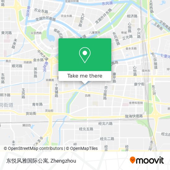 东悦风雅国际公寓 map