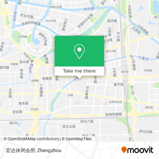宏达休闲会所 map
