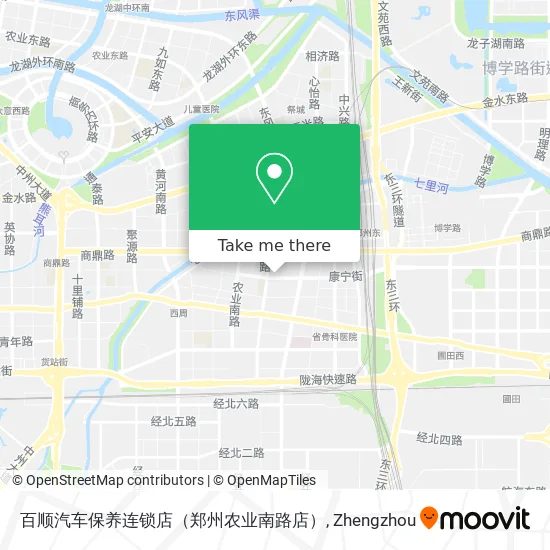 百顺汽车保养连锁店（郑州农业南路店） map