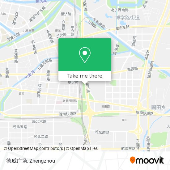 德威广场 map