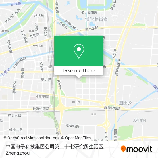 中国电子科技集团公司第二十七研究所生活区 map