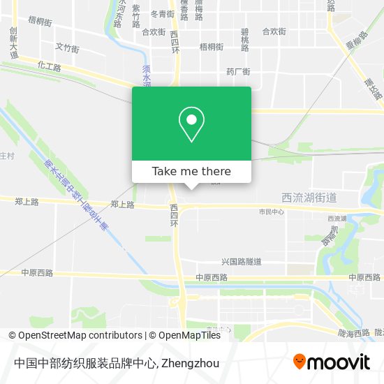 中国中部纺织服装品牌中心 map