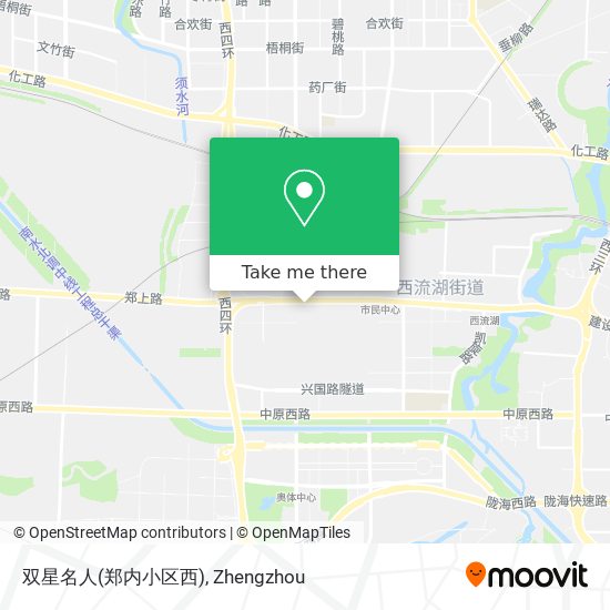 双星名人(郑内小区西) map
