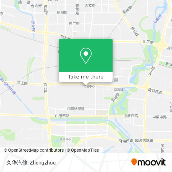 久华汽修 map