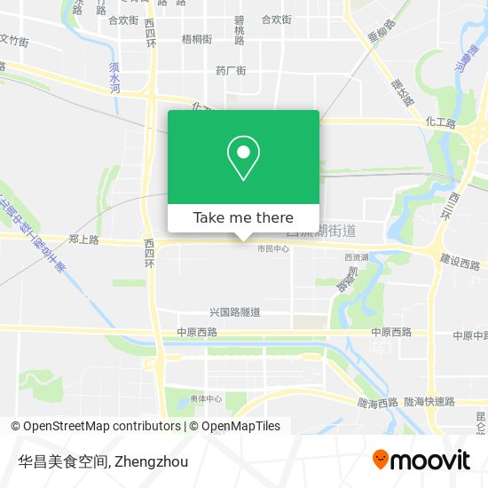 华昌美食空间 map