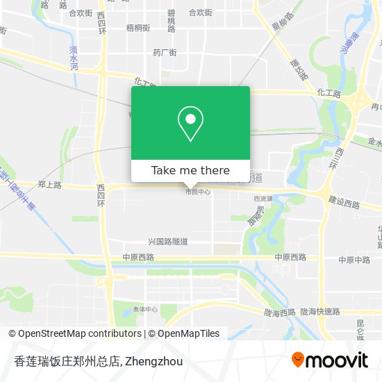 香莲瑞饭庄郑州总店 map