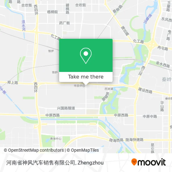 河南省神风汽车销售有限公司 map