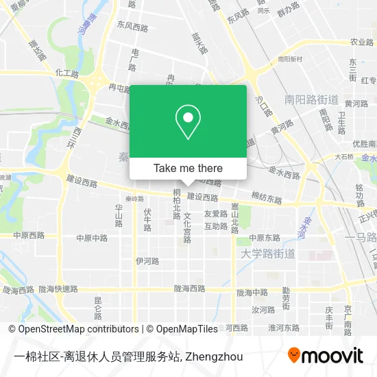 一棉社区-离退休人员管理服务站 map