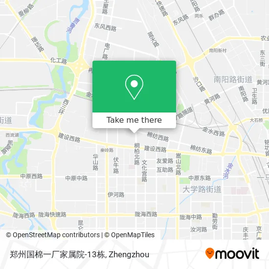 郑州国棉一厂家属院-13栋 map