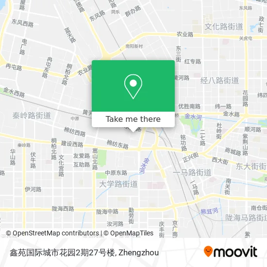 鑫苑国际城市花园2期27号楼 map