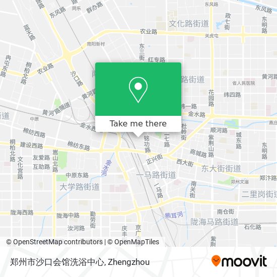 郑州市沙口会馆洗浴中心 map