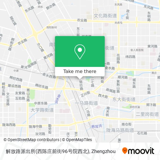 解放路派出所(西陈庄前街96号院西北) map