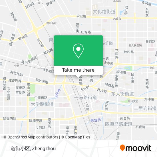 二道街小区 map