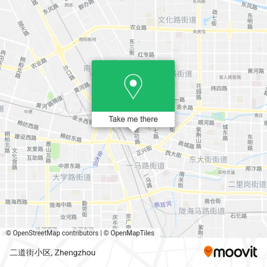 二道街小区 map