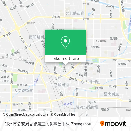郑州市公安局交警第三大队事故中队 map