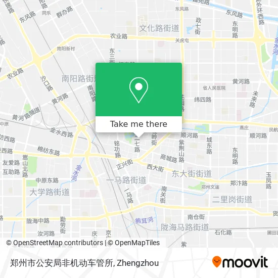 郑州市公安局非机动车管所 map