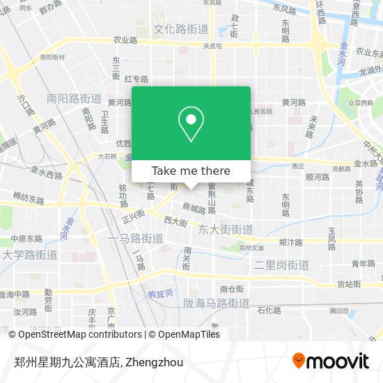 郑州星期九公寓酒店 map