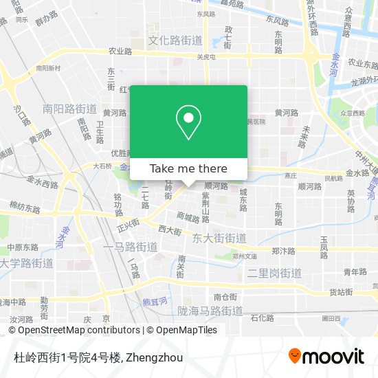 杜岭西街1号院4号楼 map