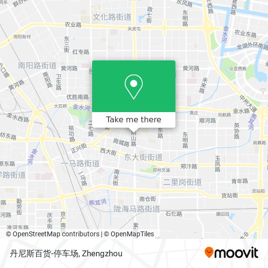 丹尼斯百货-停车场 map