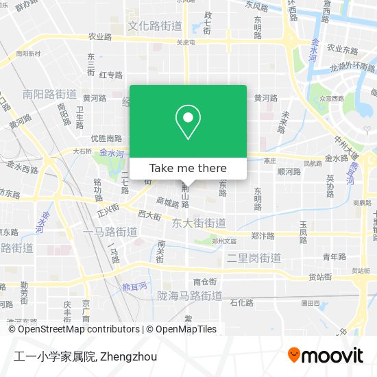 工一小学家属院 map
