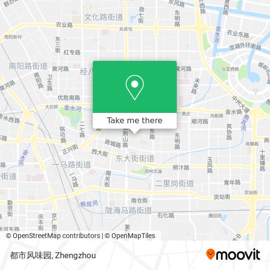 都市风味园 map