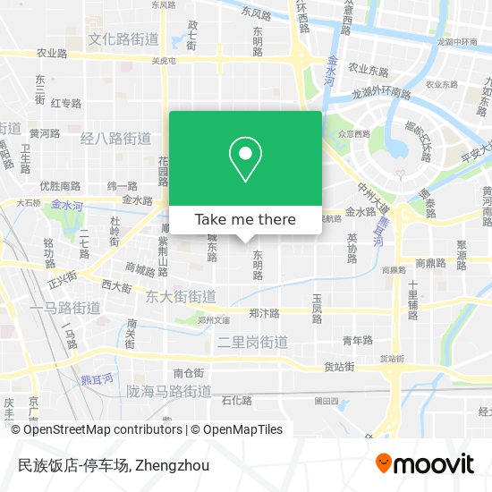 民族饭店-停车场 map