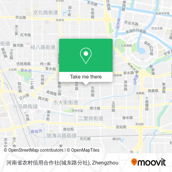 河南省农村信用合作社(城东路分社) map