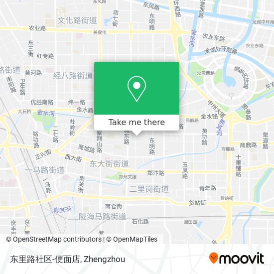 东里路社区-便面店 map