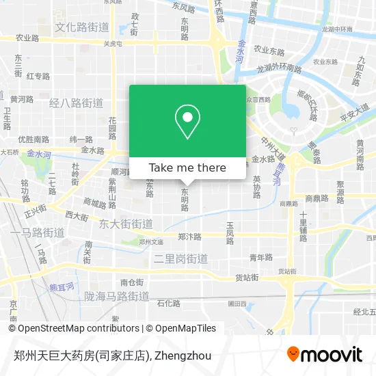 郑州天巨大药房(司家庄店) map